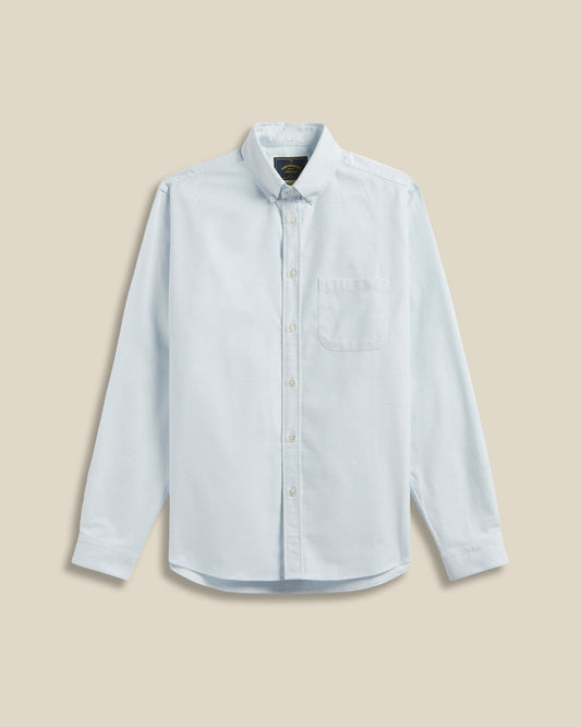 PORTUGUESE FLANNEL - Brushed Oxford Light Blue