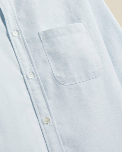 PORTUGUESE FLANNEL - Brushed Oxford Light Blue