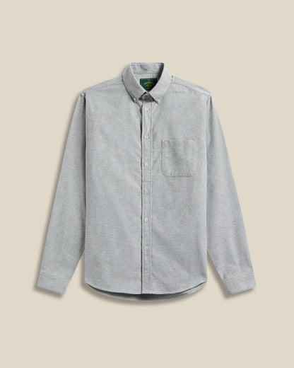 PORTUGUESE FLANNEL - Brushed Oxford Moss Green