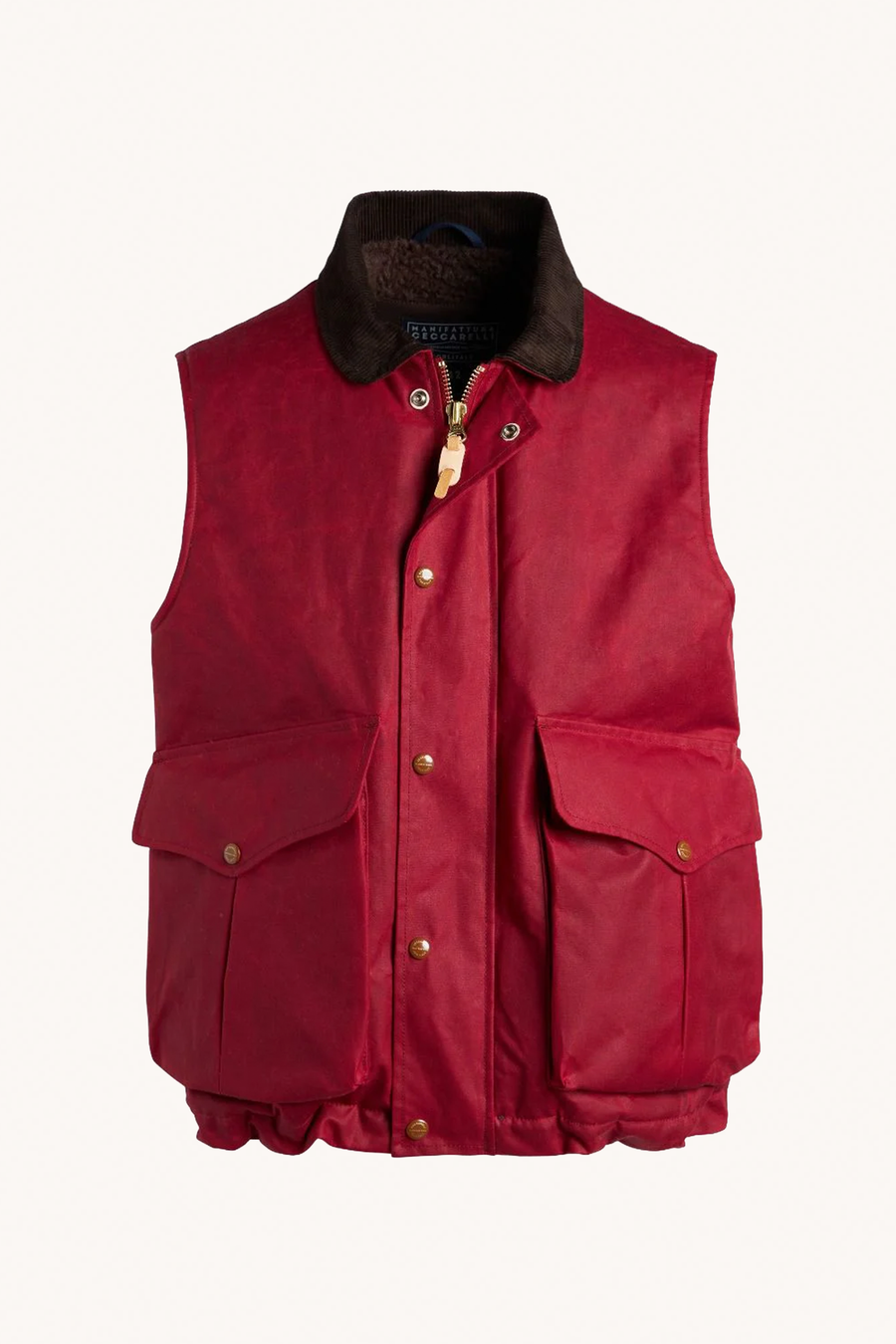 MANIFATTURA CECCARELLI – Gefütterte Alligatorweste