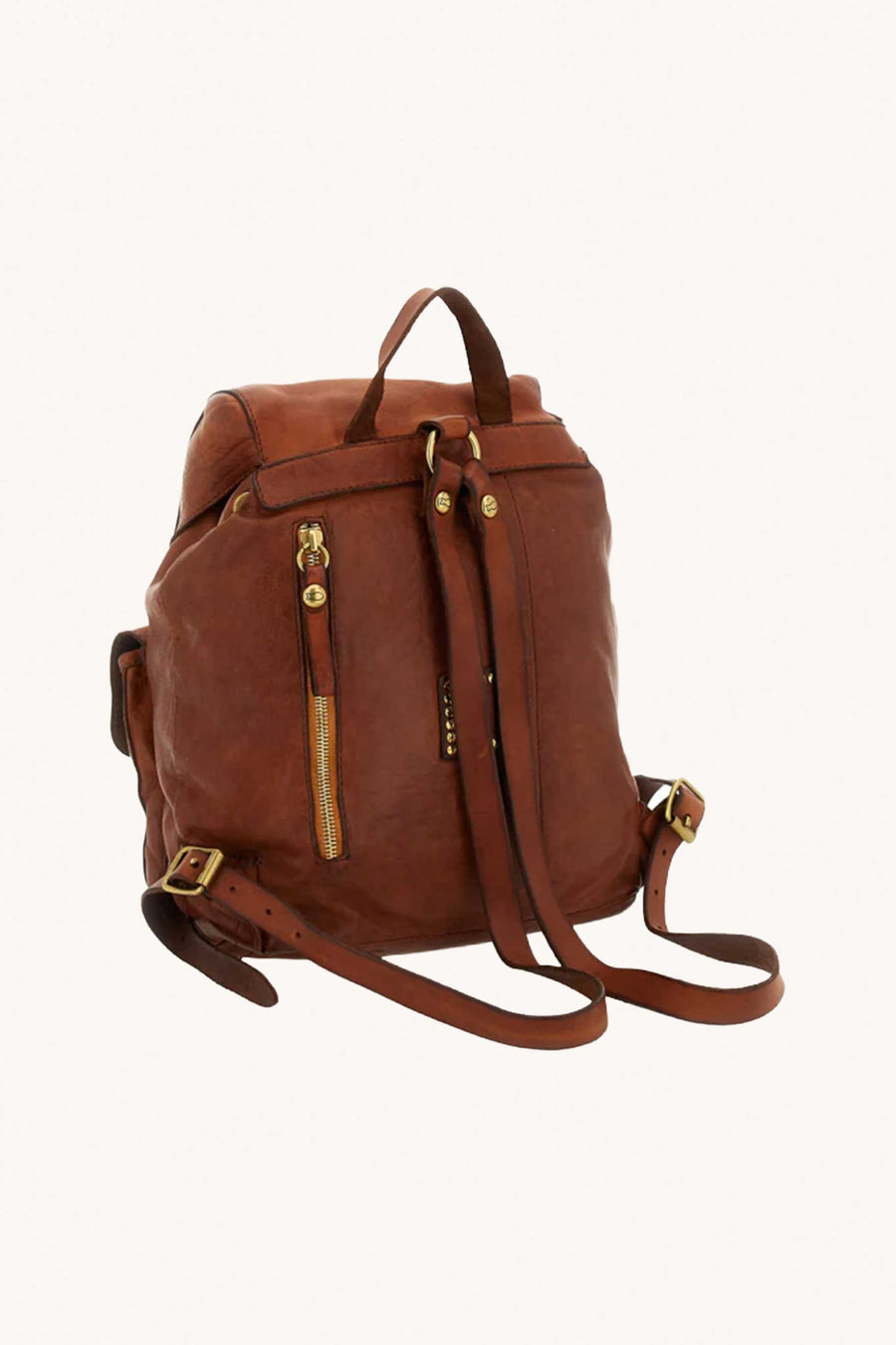 CAMPOMAGGI - SAC BERENICE BACKPACK COGNAC