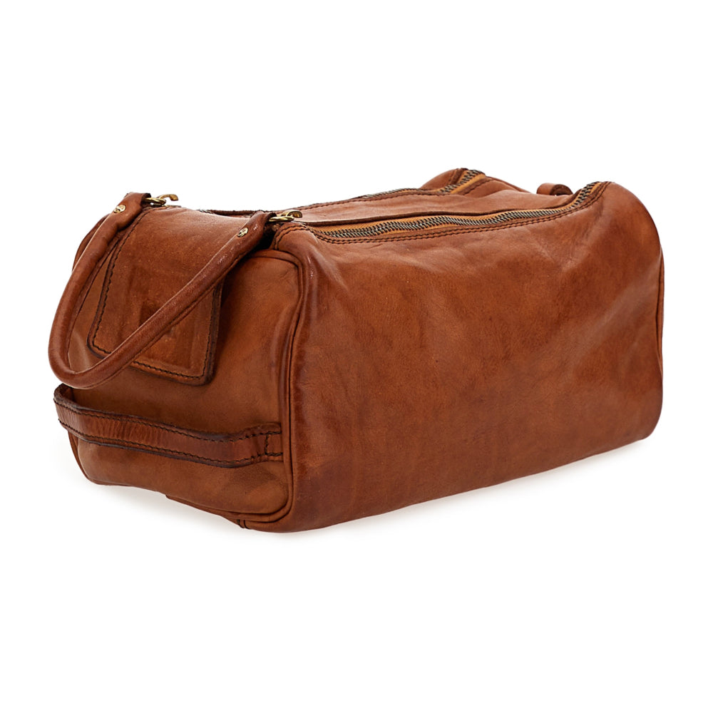 CAMPOMAGGI - Trousse de toilette Beauty Cognac