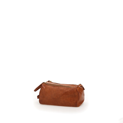 CAMPOMAGGI - Trousse de toilette Beauty Cognac