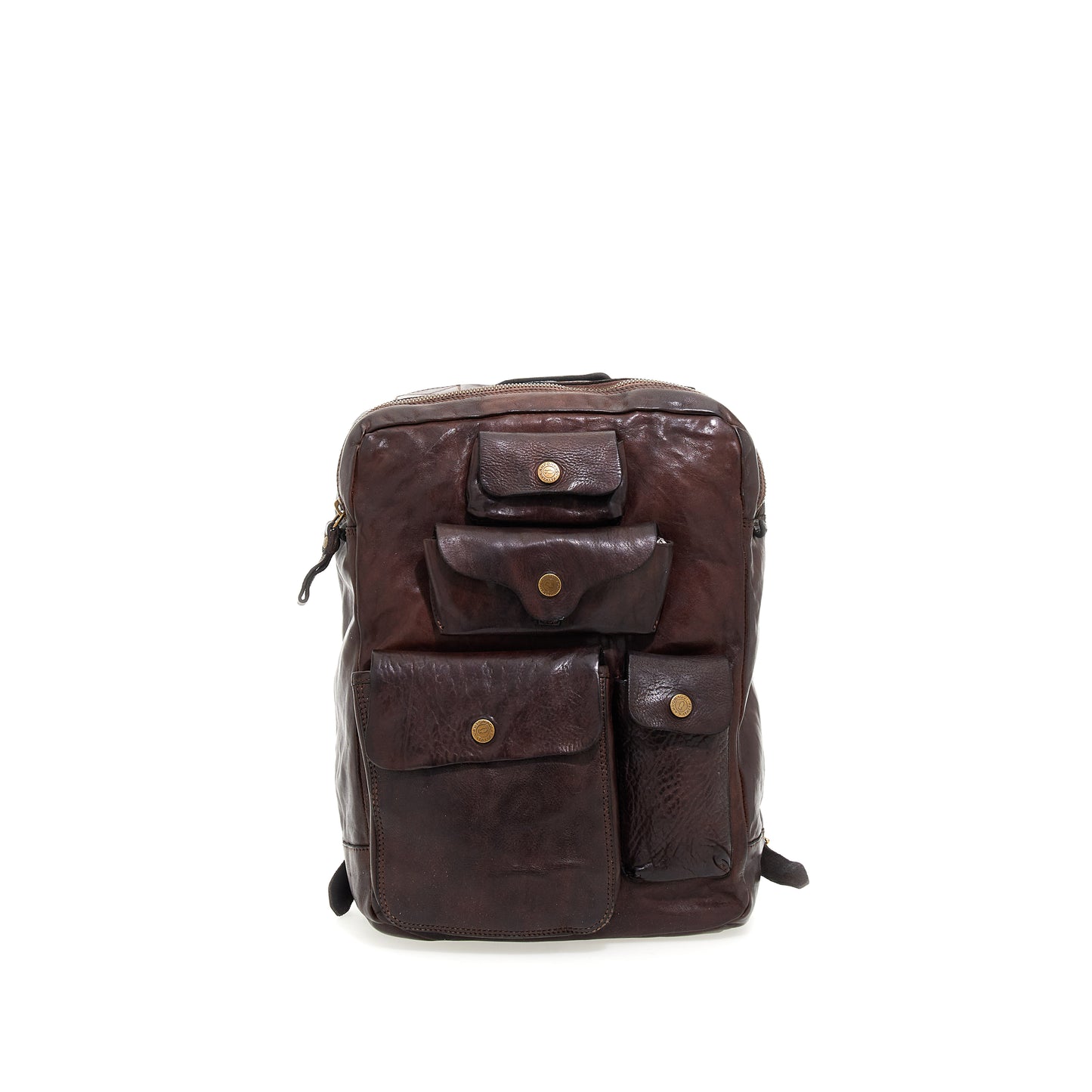 CAMPOMAGGI - Backpack Londra Brown