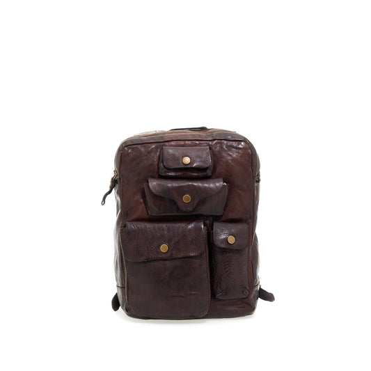 CAMPOMAGGI - Backpack Londra Brown