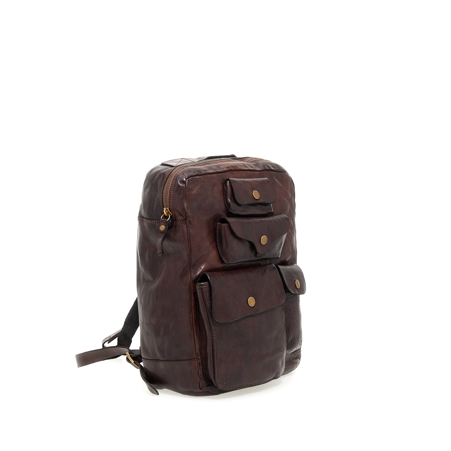 CAMPOMAGGI - Backpack Londra Brown