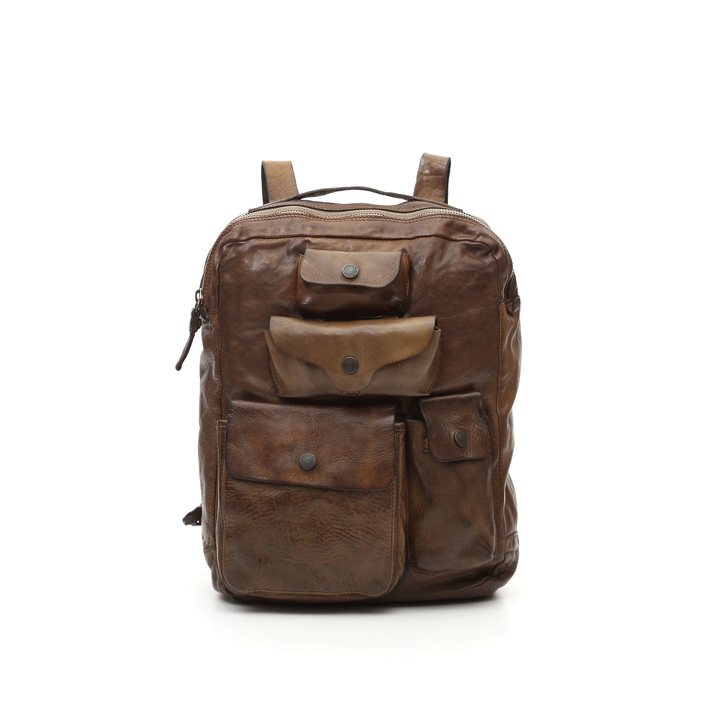 CAMPOMAGGI - Backpack Londra Cognac