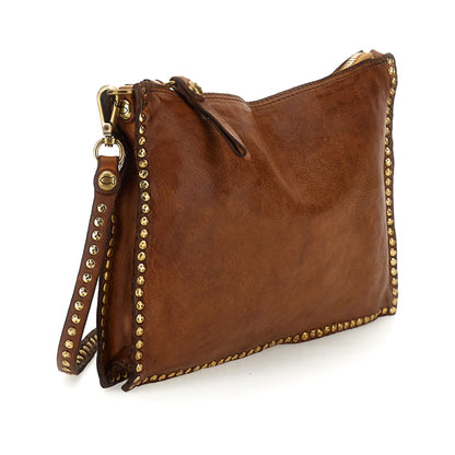 CAMPOMAGGI - POCHETTE EVA COGNAC