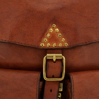 CAMPOMAGGI - SAC BERENICE BACKPACK COGNAC