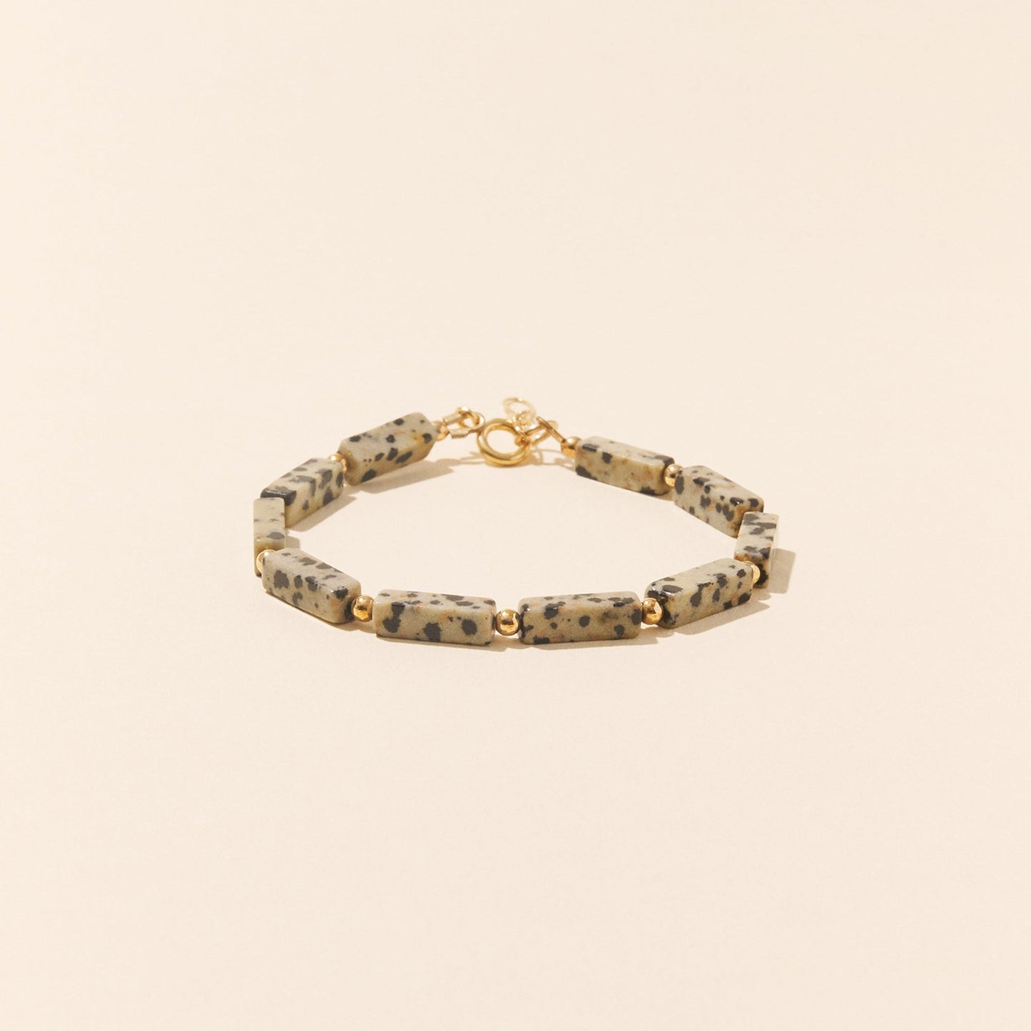 CAMILLE COLETTE STUDIO - Bracelet Jaspe Dalmatien