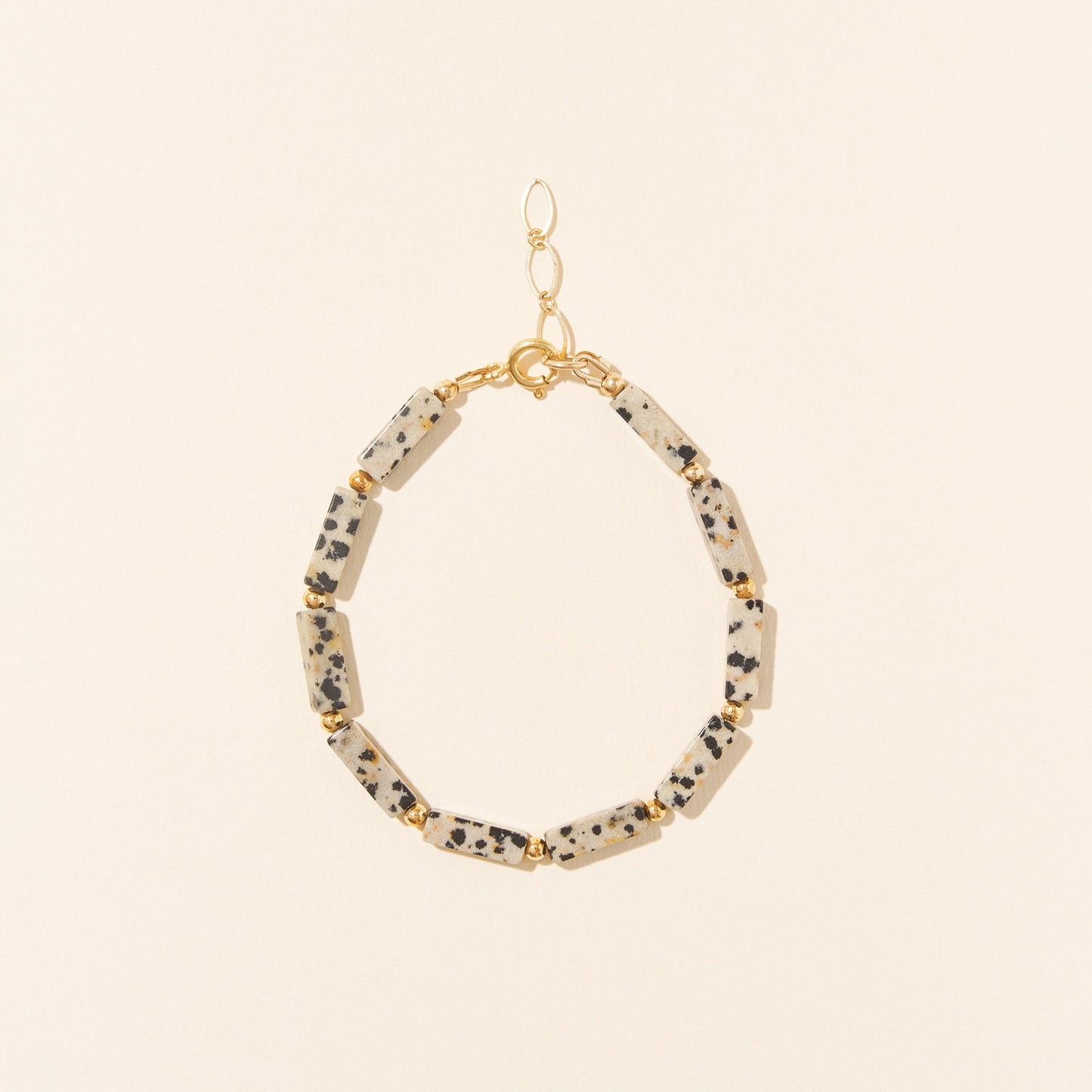 CAMILLE COLETTE STUDIO - Bracelet Jaspe Dalmatien