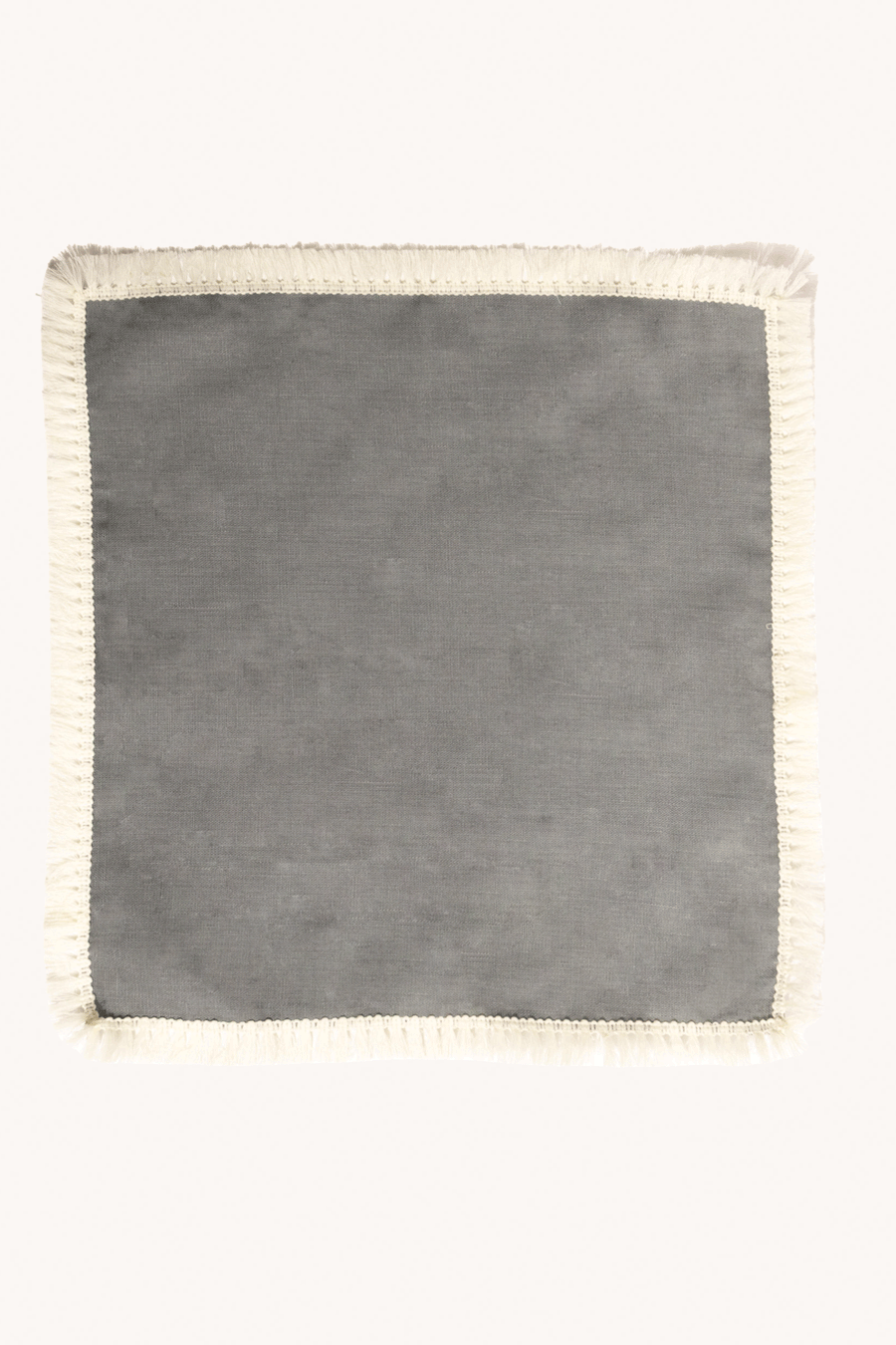 GIARDINO SEGRETO - SERVIETTE NAPPE EN LIN CREME