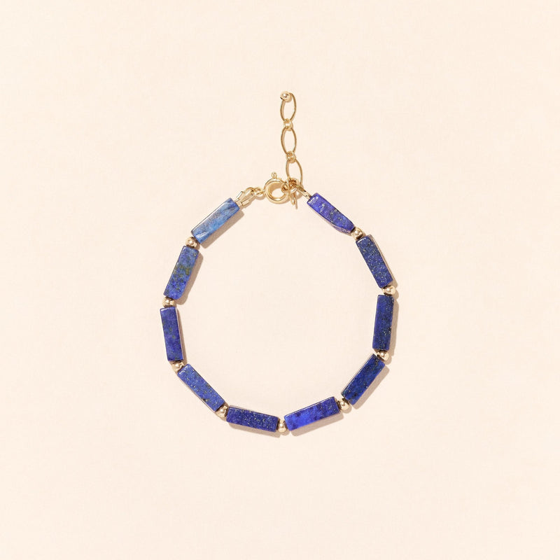 CAMILLE COLETTE STUDIO - BRACELET LAPIS LAZULI LAZULI