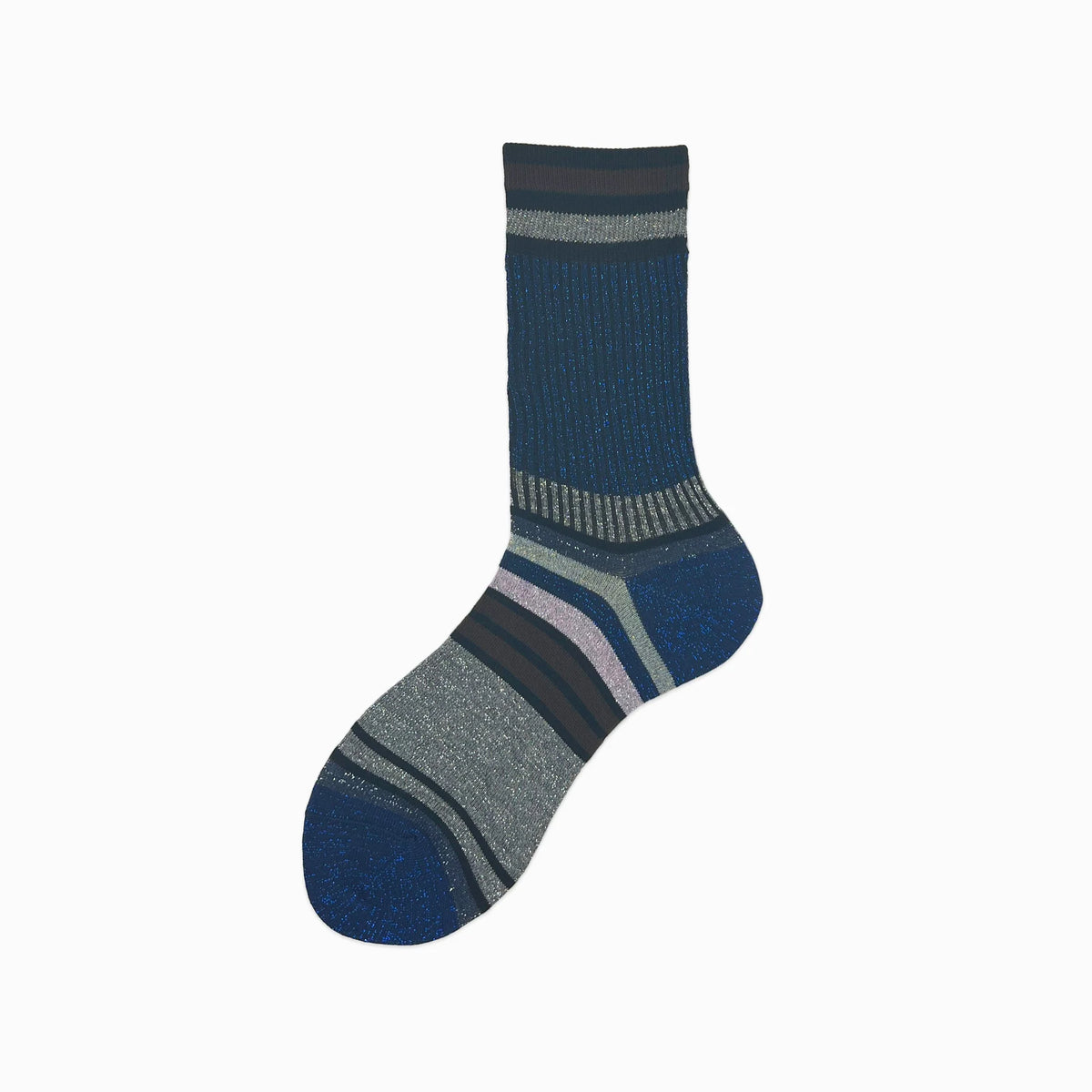 Chaussettes femme Alto Milano Chapo coloris bleu royal, vue principale
