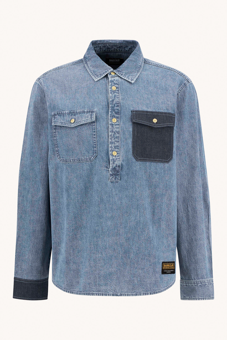 BARBOUR - CHEMISE CHOPPER EN DENIM