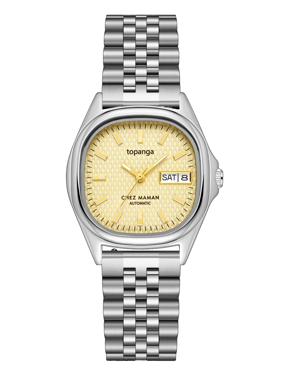 Montre Chez Maman Topanga Desert Sand bracelet jubilee, vue principale