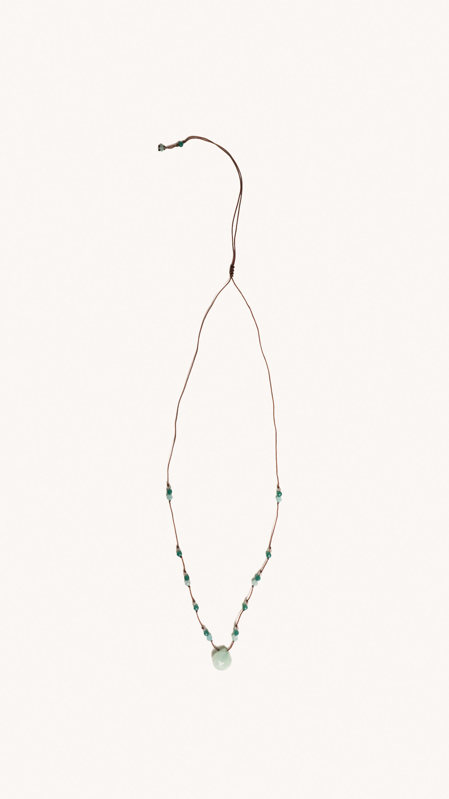 RHAKI ME - Collier Pour Femme En Amazonite Turquoise