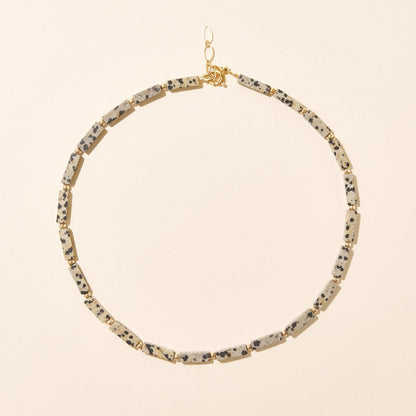 CAMILLE COLETTE STUDIO - COLLIER BAIA JASPE DALMASIEN