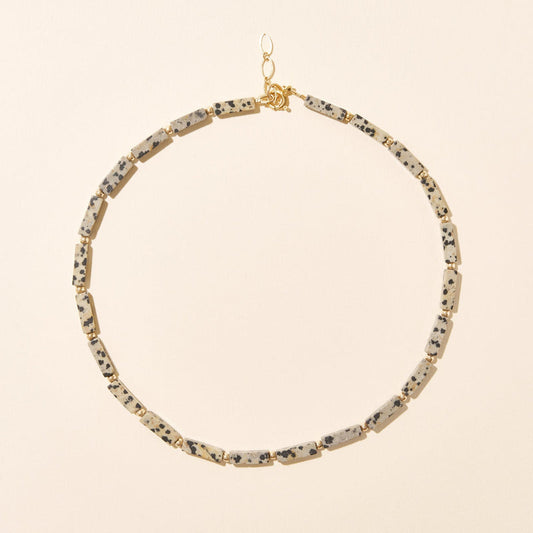 CAMILLE COLETTE STUDIO - COLLIER BAIA JASPE DALMASIEN