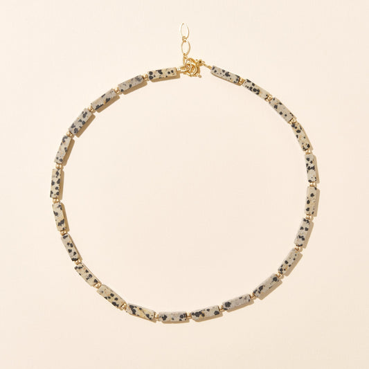 CAMILLE COLETTE STUDIO - Dalmatian Jasper Necklace
