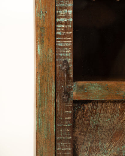 L'ÎLE BLEUE - TABLE DE NUIT EN BOIS