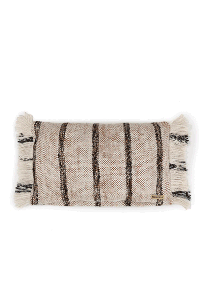 BAZAR BIZAR LIVING - BOHO WHITE CUSHION COVER