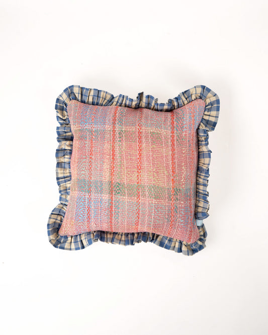 L'ÎLE BLEUE - COUSSIN EN KANTHA 62