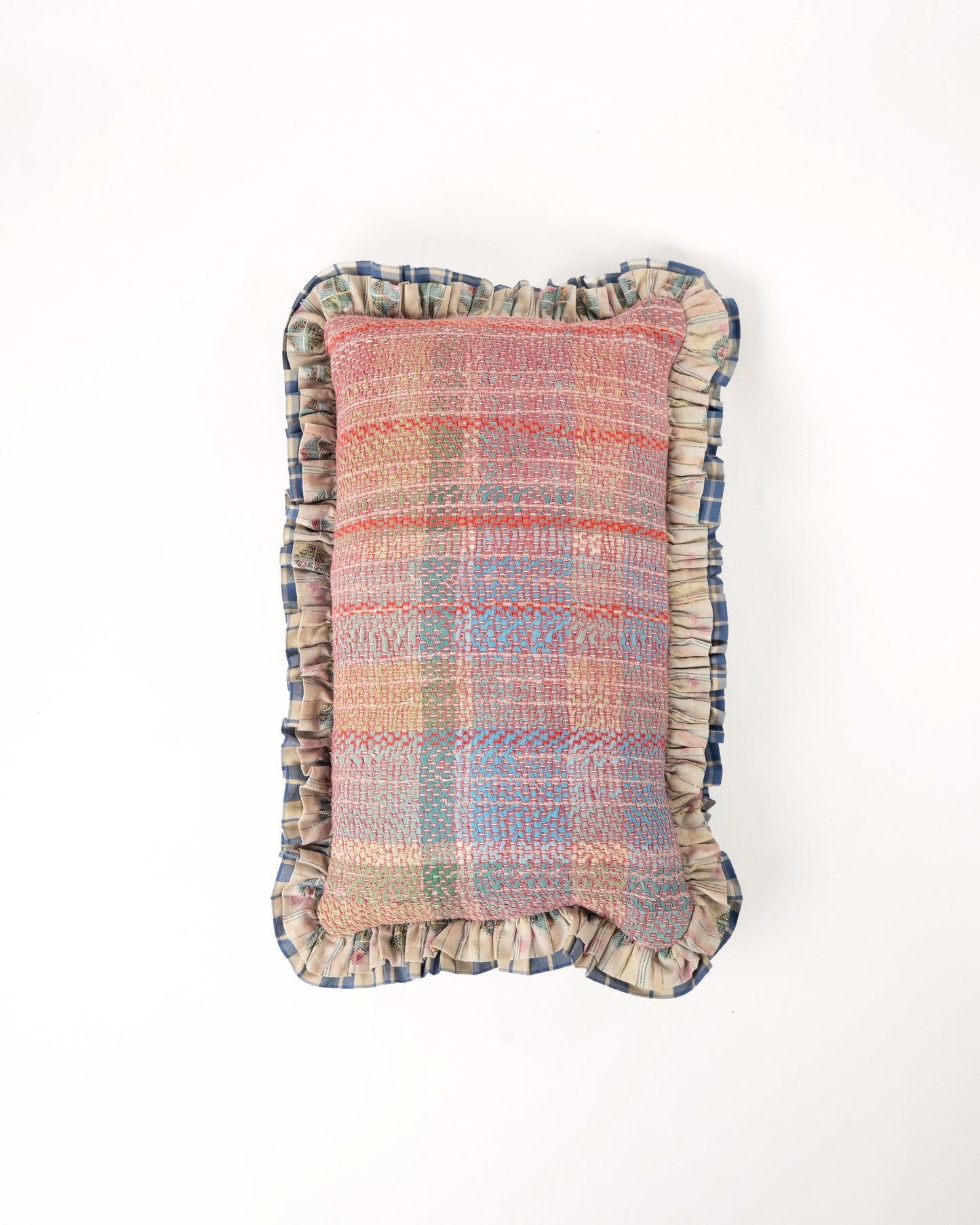 L'ÎLE BLEUE - COUSSIN EN KANTHA 42