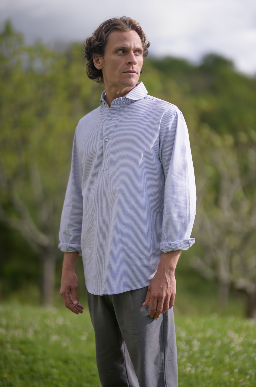 L'ÎLE BLEUE - CHEMISE PABLO OXFORD