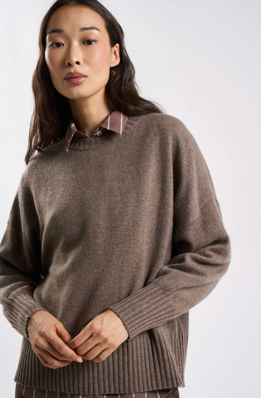 LES TRICOTS DE LÉA - PULL MONPTILYA VISON
