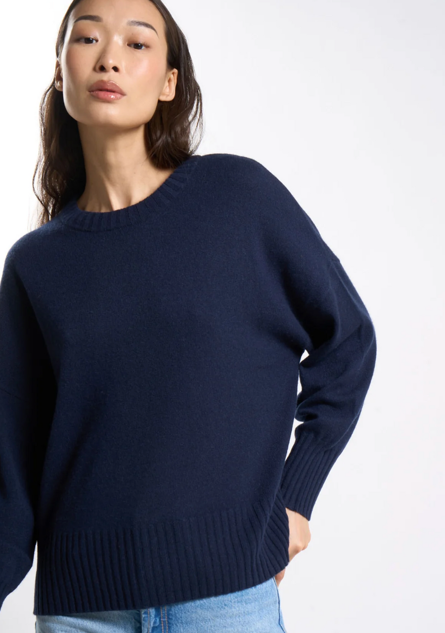 LES TRICOTS LÉA - PULL MONPTILYA MIDNIGHT