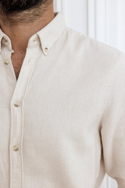 CUISSE DE GRENOUILLE - Massimo Brushed Twill Shirt