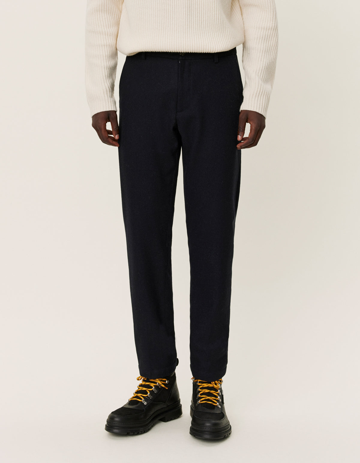 LES DEUX - Como Reg Wool Suit Pants