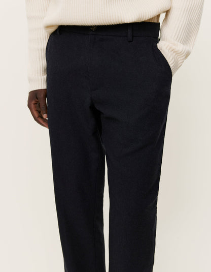 LES DEUX - Como Reg Wool Suit Pants