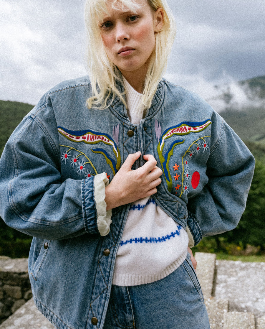 TINSELS - Veste Femme Brodée
