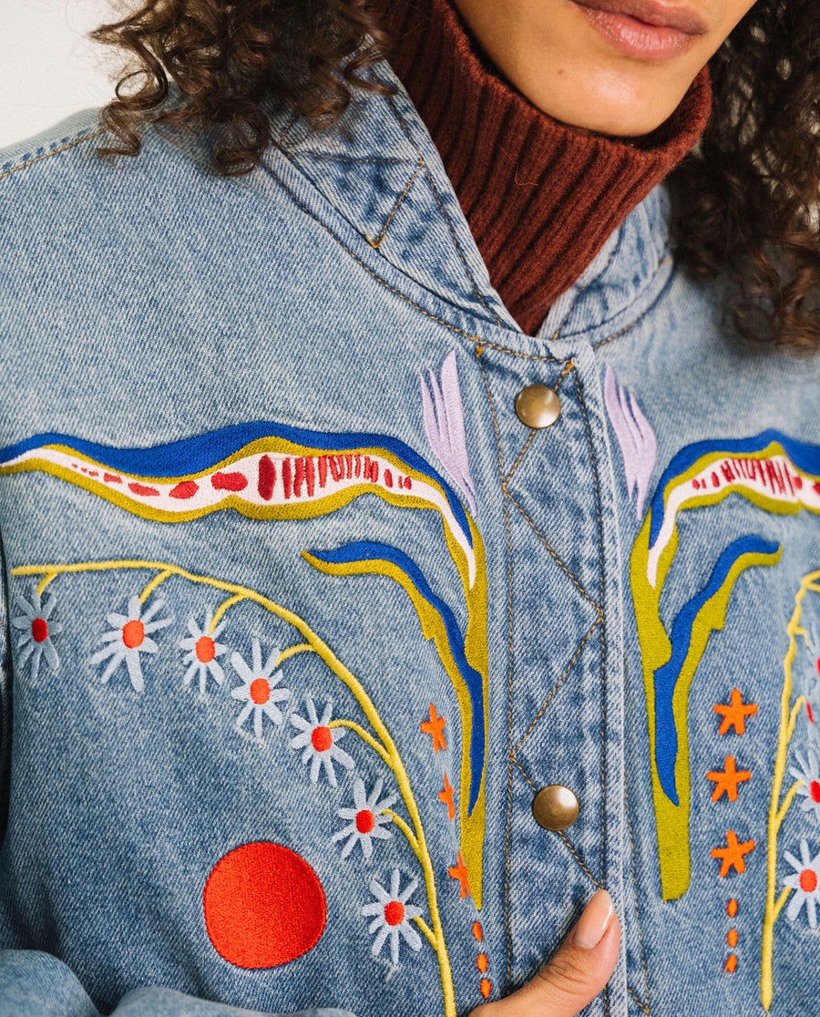 TINSELS - Veste Femme Brodée