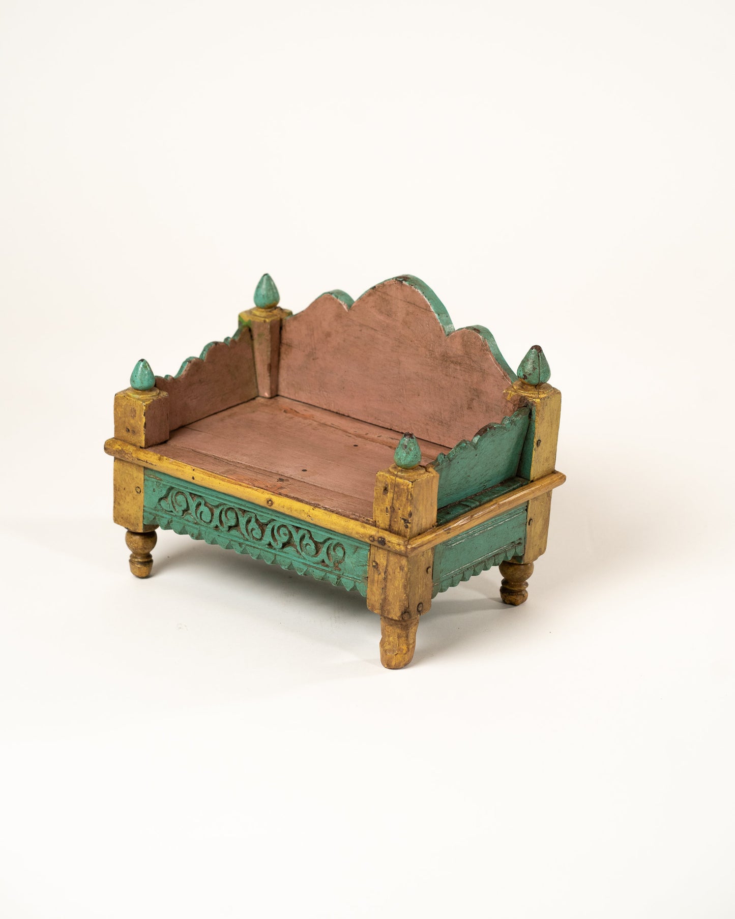 L'ÎLE BLEUE - PRÉSENTOIRE BANC MINIATURE