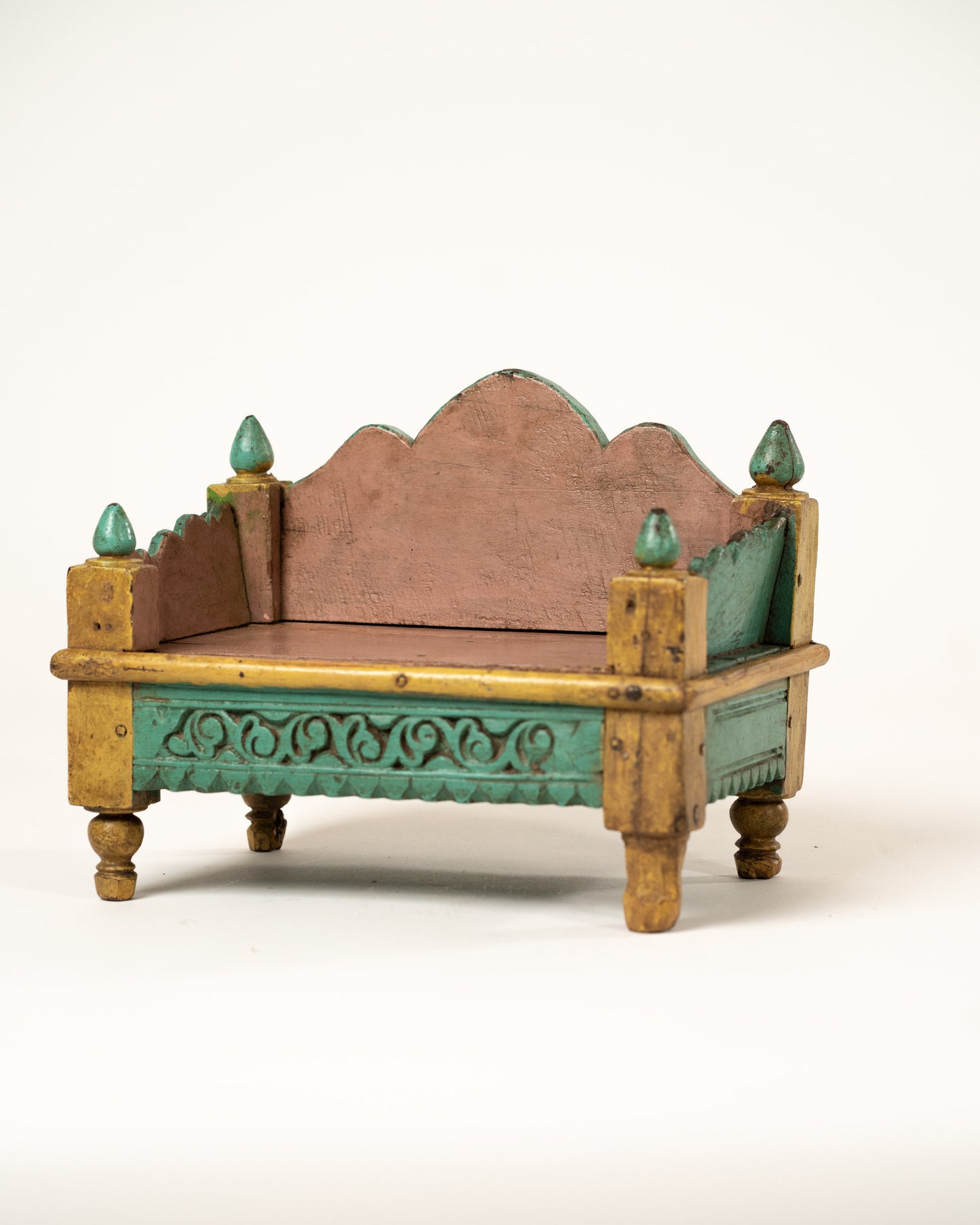 L'ÎLE BLEUE - PRÉSENTOIRE BANC MINIATURE