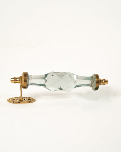 L'ÎLE BLEUE - POIGNÉE EN VERRE