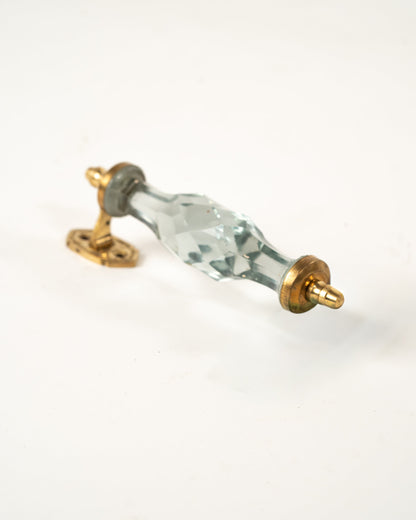 L'ÎLE BLEUE - POIGNÉE EN VERRE