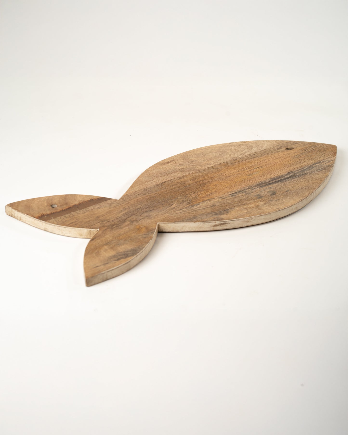 L'ÎLE BLEUE - PLANCHE A DECOUPER POISSON BLANC