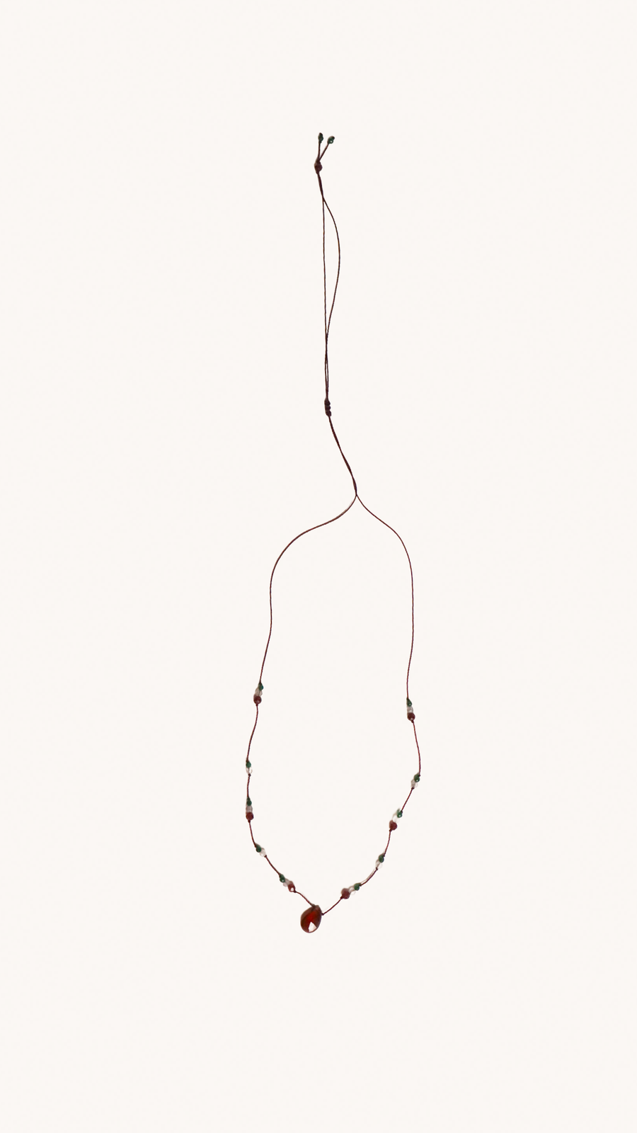 RHAKI ME - Collier Pour Femme En Quartz Fumé