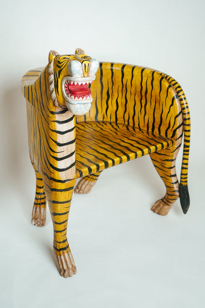 L'ÎLE BLEUE - CHAISE TIGRE GAUCHE