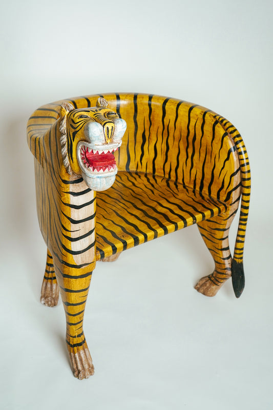 L'ÎLE BLEUE - CHAISE TIGRE GAUCHE