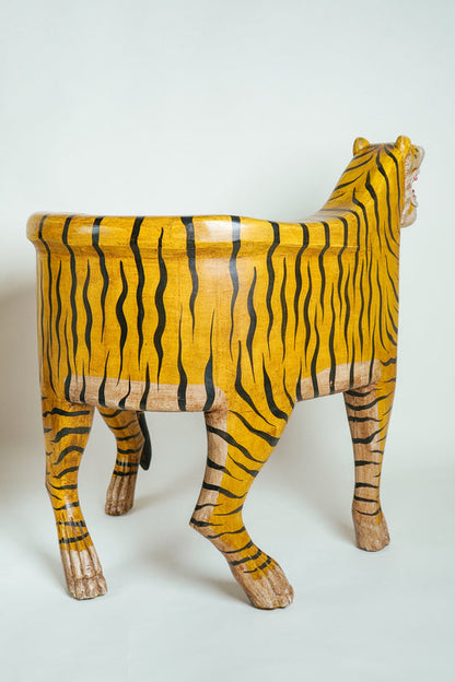 L'ÎLE BLEUE - CHAISE TIGRE DROIT