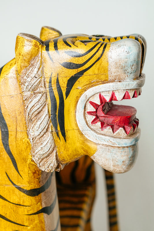 L'ÎLE BLEUE - CHAISE TIGRE DROIT