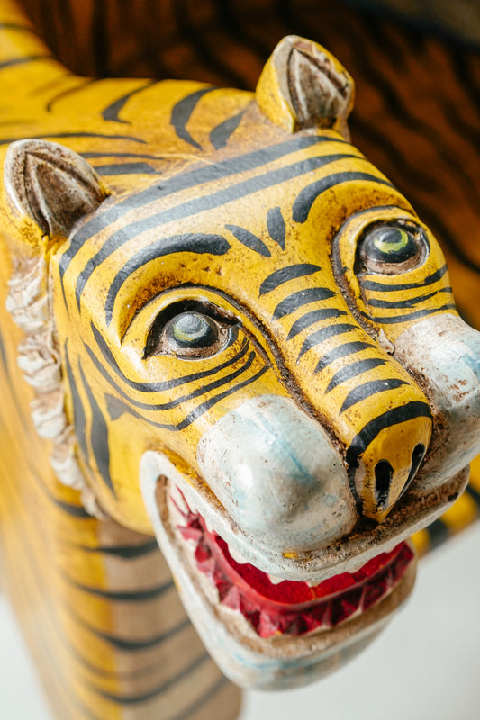 L'ÎLE BLEUE - CHAISE TIGRE GAUCHE