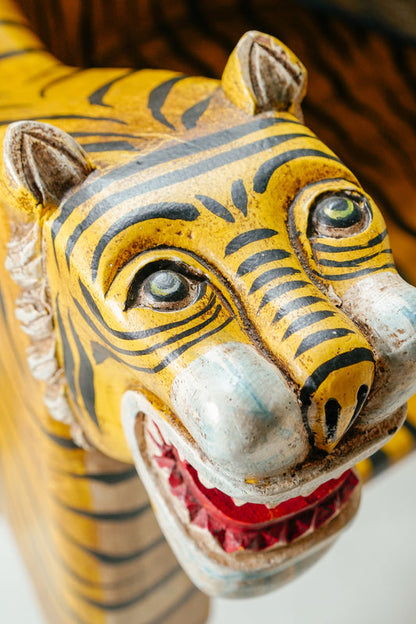 L'ÎLE BLEUE - CHAISE TIGRE GAUCHE