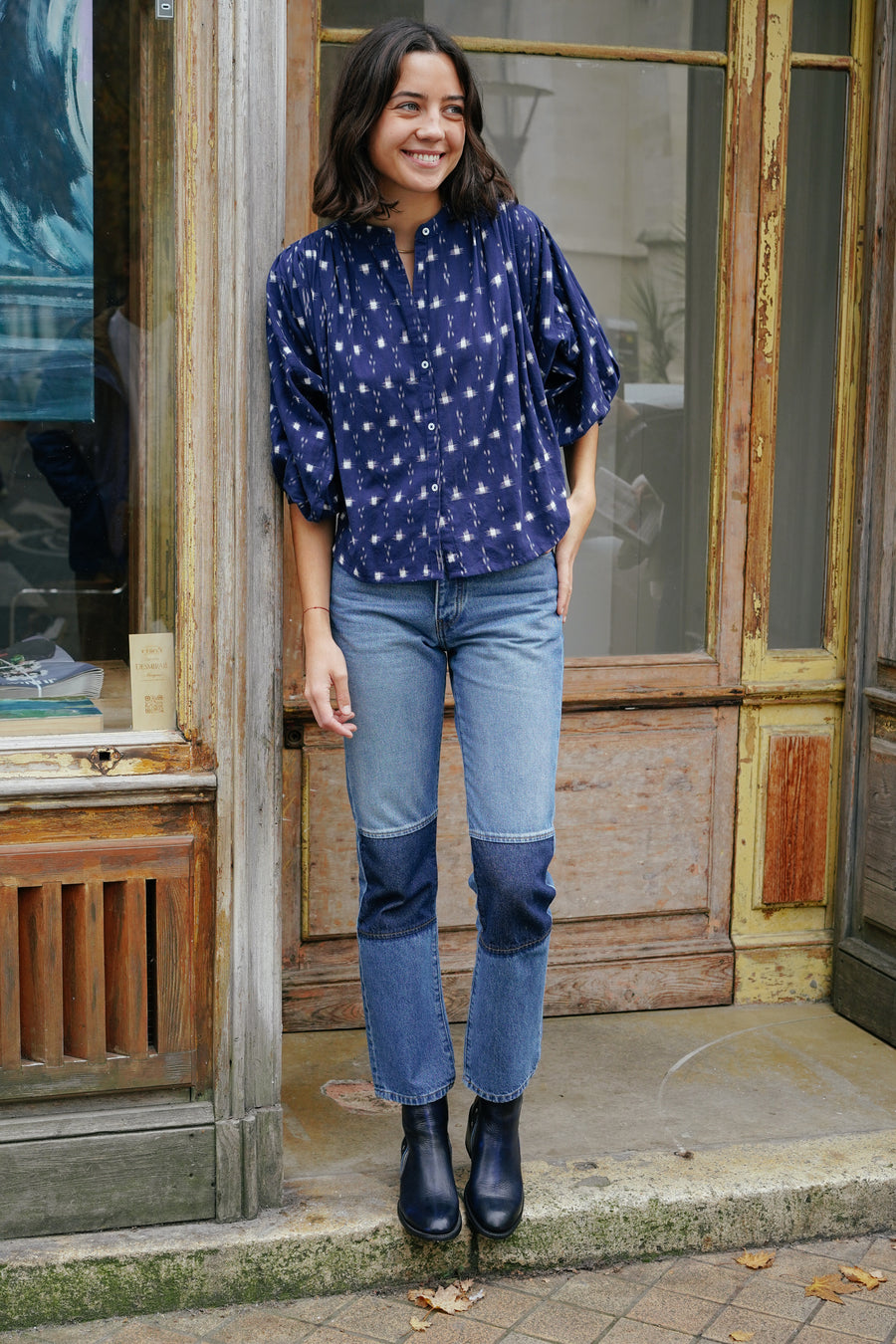 ACQUAVERDE – Patchy Jeans