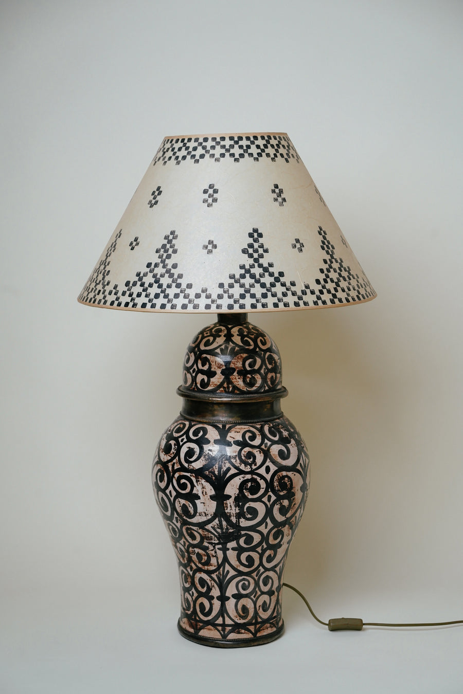 THE BLUE ISLAND - Ceramic Lamp